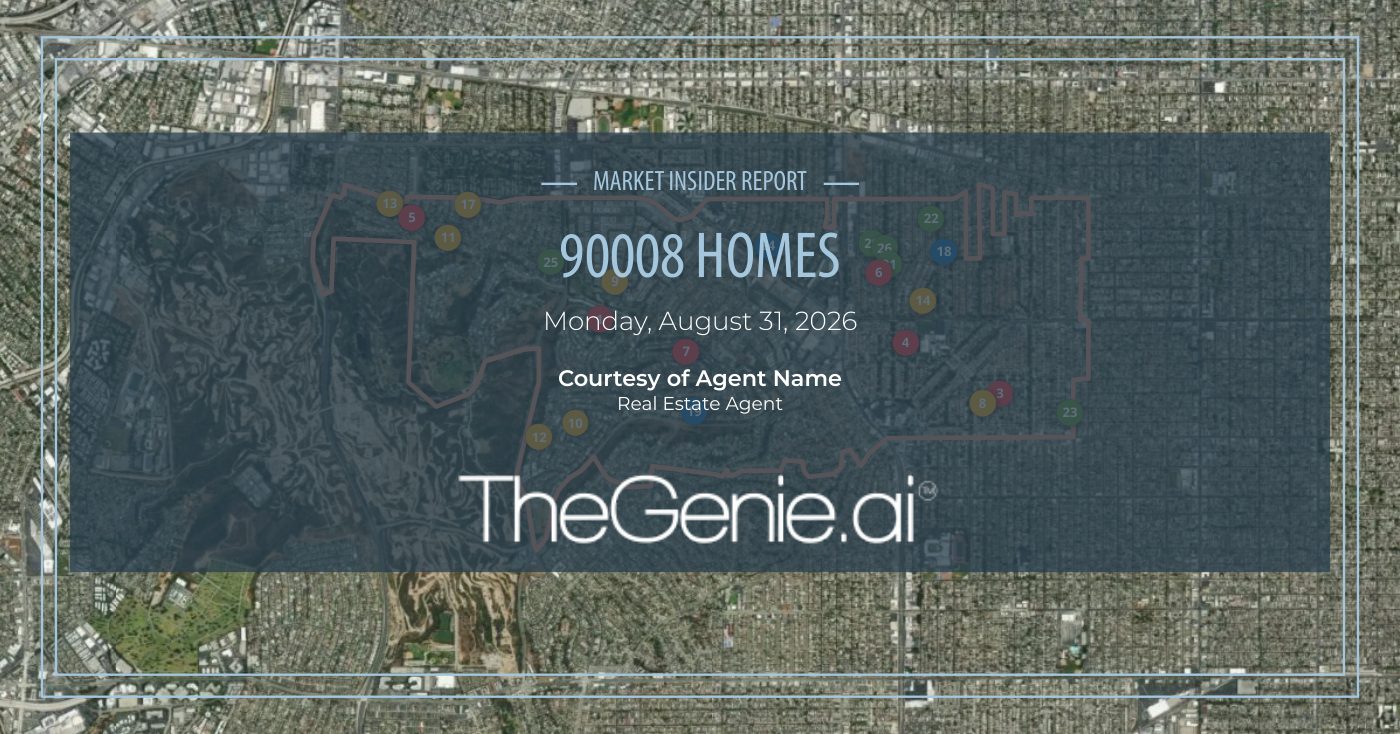 A neighborhood market report used in a title consultation