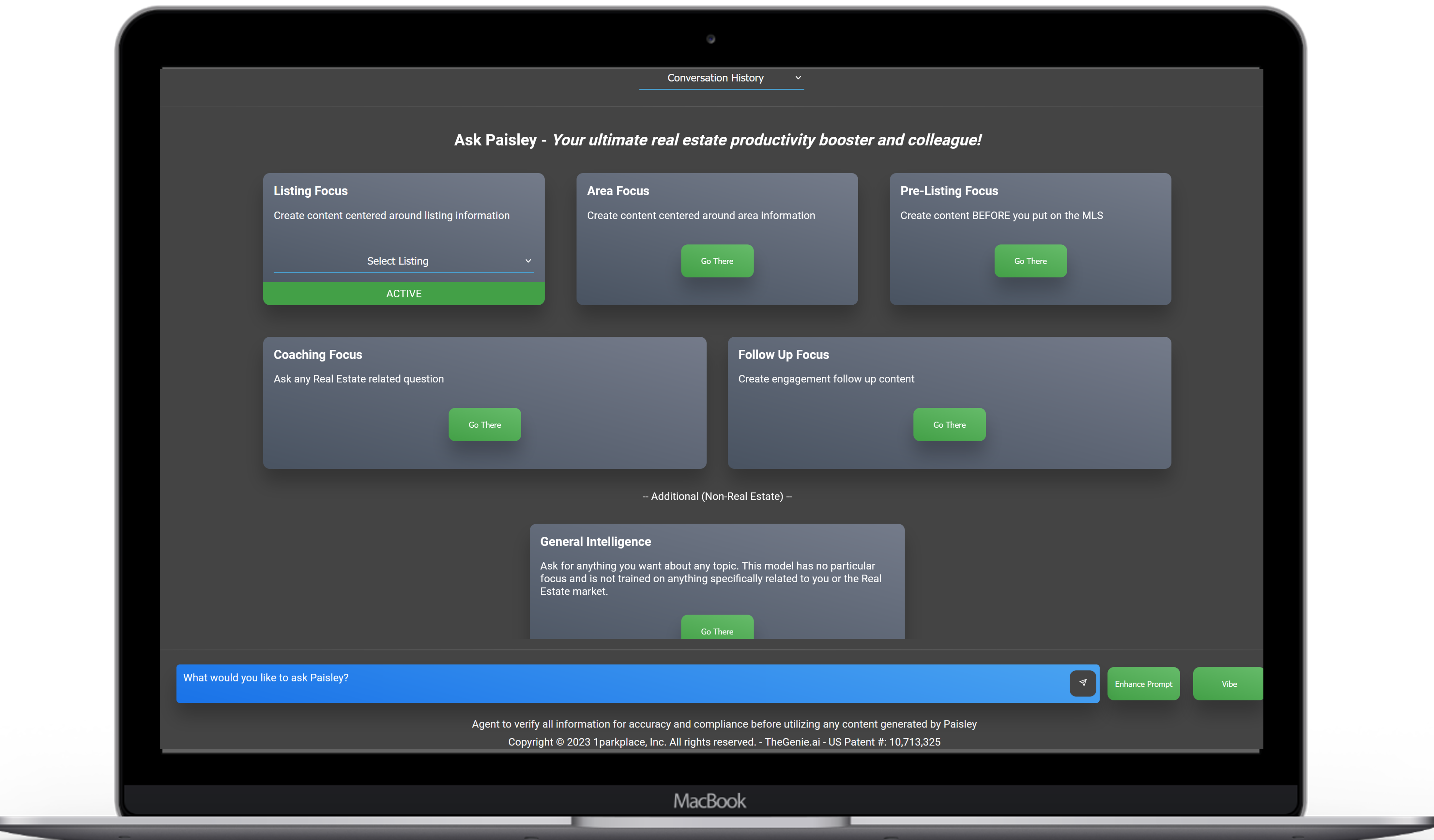 Paisley AI Your Ultimate Real Estate Colleague & Productivity Booster